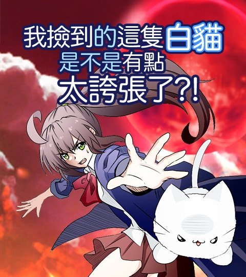 我捡到的这只白猫是不是有点太夸张了?!封面